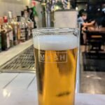 Mash branded glass in Bangkok