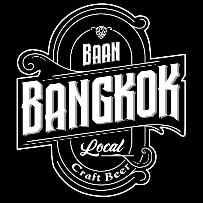 Baan Bangkok Local Craft beer logo, brewed in Bangkok Thailand