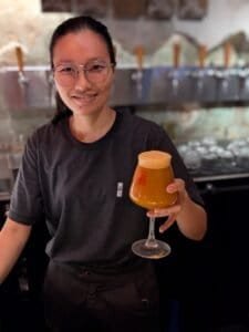 Chant'La tangerine IPA at Tai Soon bar Bangkok