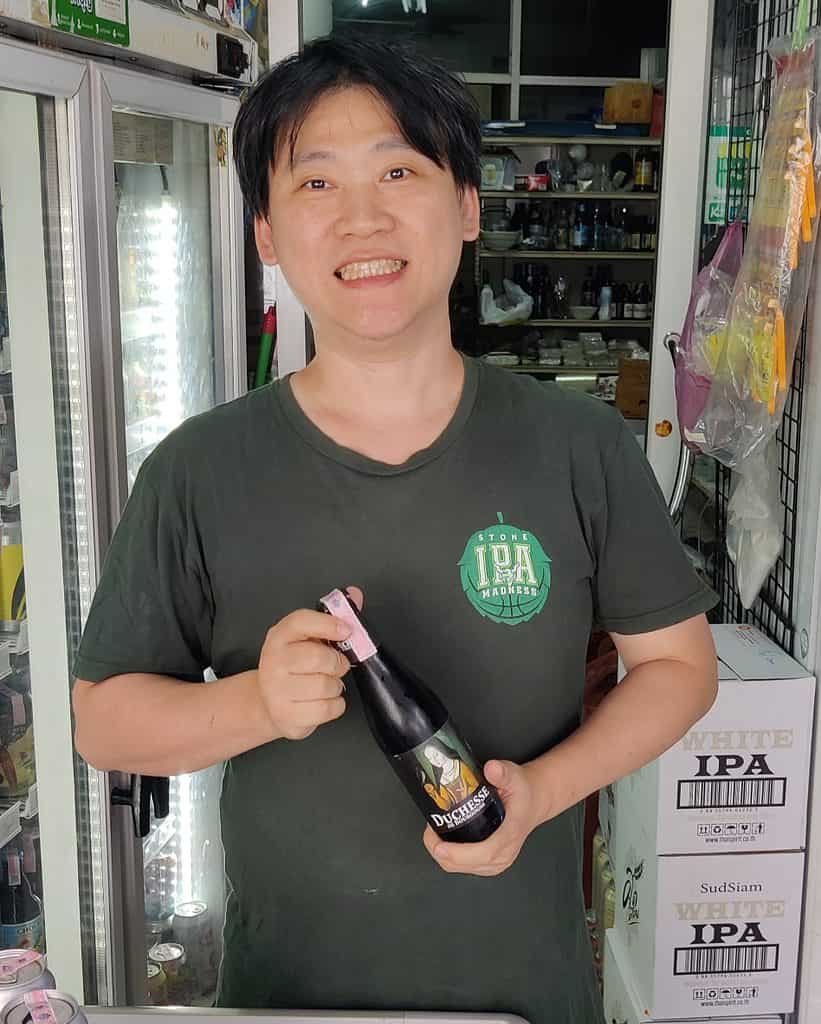Ken, owner of Well Shop and Tai Soon Bar in Bangkok Thailand