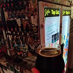Beer poured at Yolo craft beer bar in Bangkok Thailand