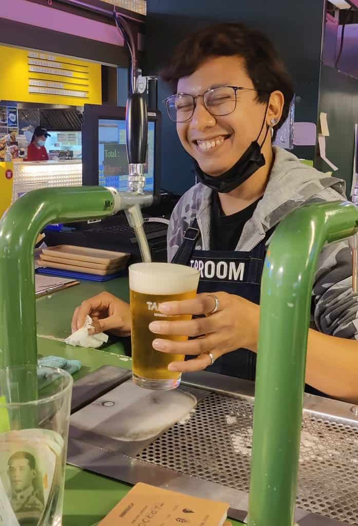 Taproom In The Commons serving craft beer in Bangkok