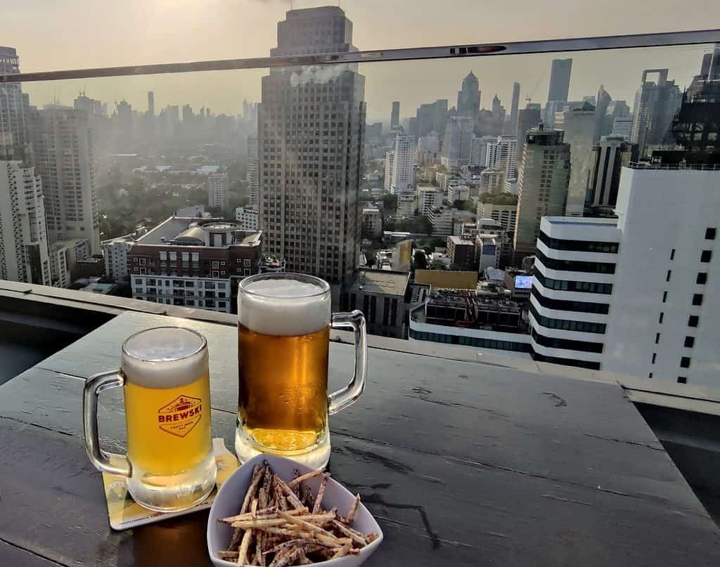 Brewski Craft Beer On The 30th Floor Rooftop Bangkok Beer Guide