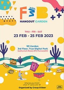 F with B beer event by Group B beer