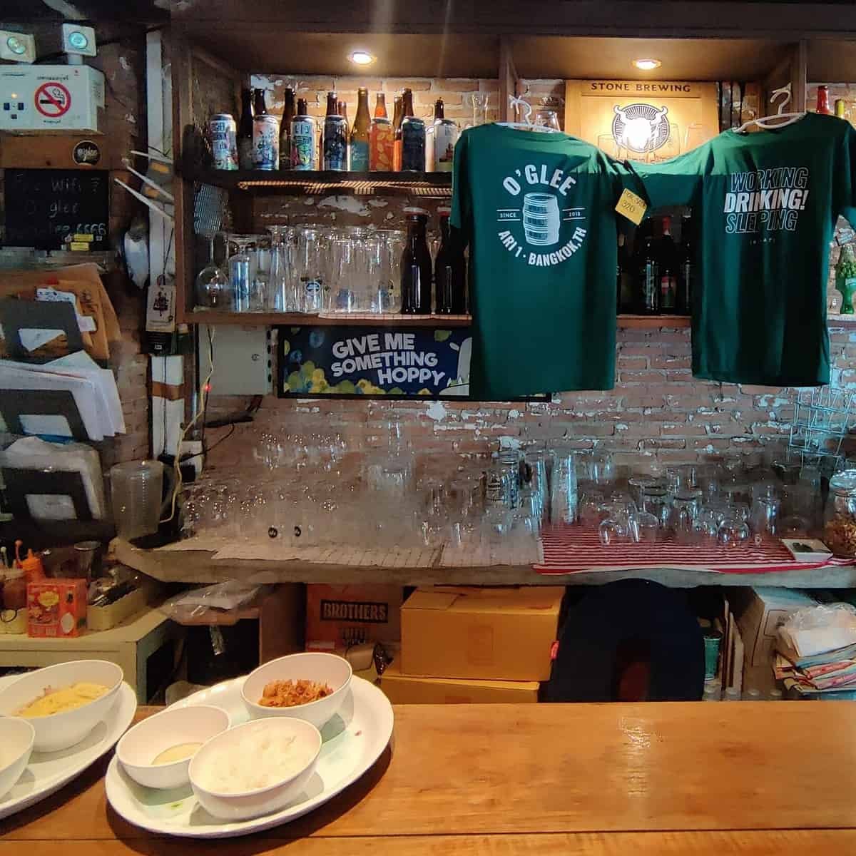 O'glee craft beer bar and restaurant Bangkok Thailand