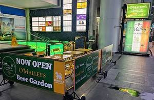 Entrance to O'Malley's Irish bar in Bangkok