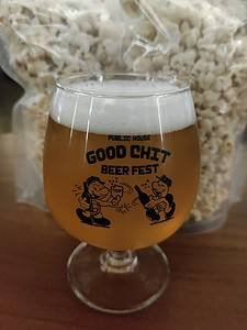 Craft beer in the limited release glass at Good Chit Beer Fest at Public House in Bangkok