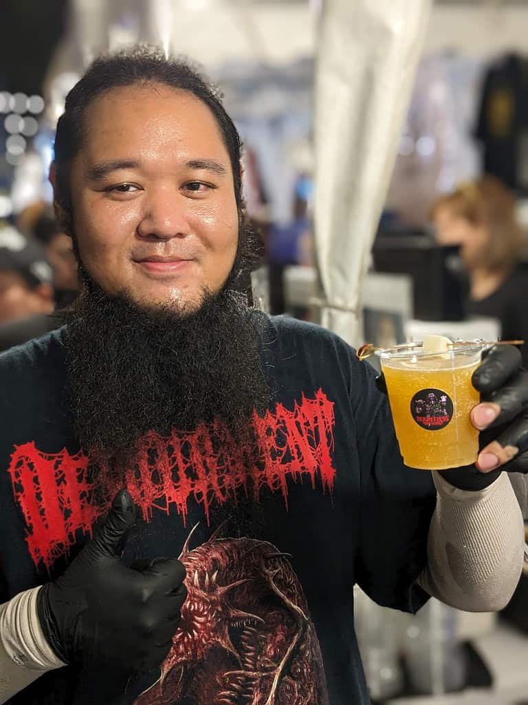 Repentless Brewery beer served at Beer Market 2 at Chang Chui Creative Park in Bangkok, Thailand. Organized by ประชาชนเบียร์ (Beer People)