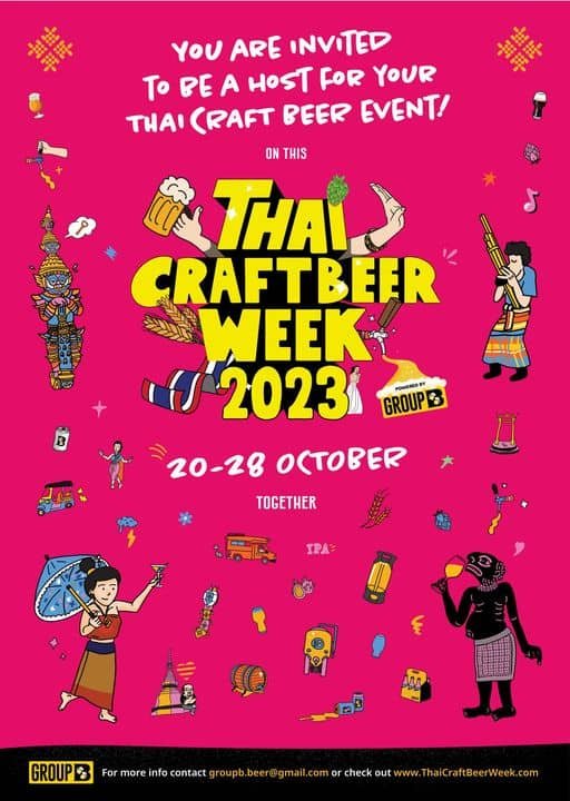 Thai craft beer week 2023 Bangkok