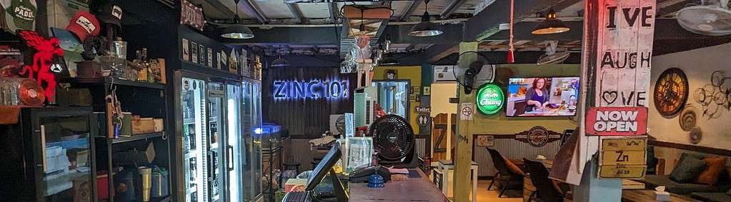 Zinc 101 Sports bar in Bangkok Thailand