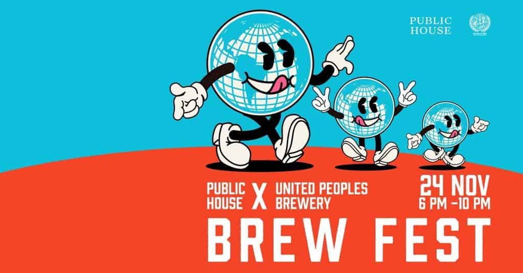 United People's Brewery brew fest at Public House in Sukhumvit. Craft Beer in Bangkok Thailand