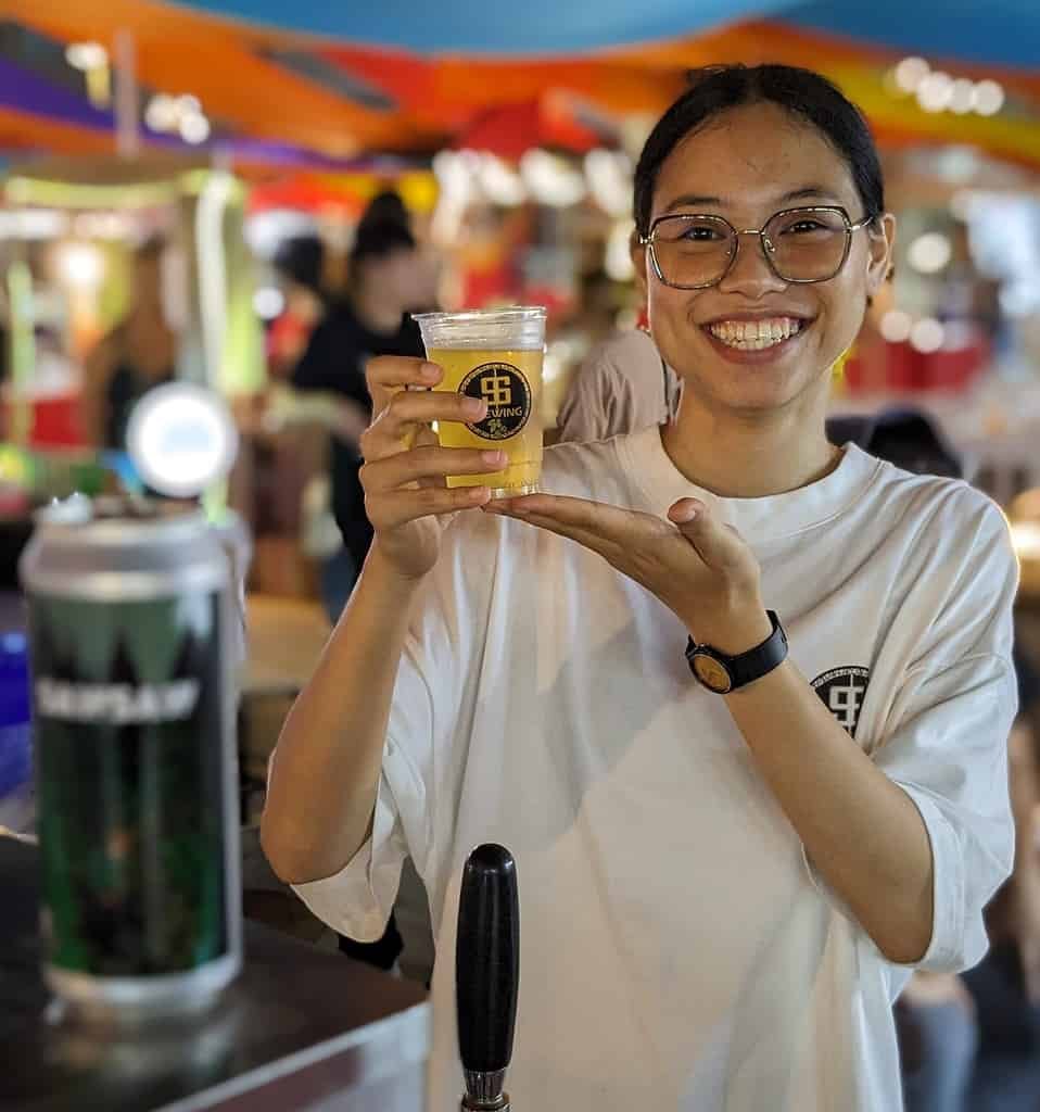 96 Brewing at the Craft Beer Association beer event in Bangkok