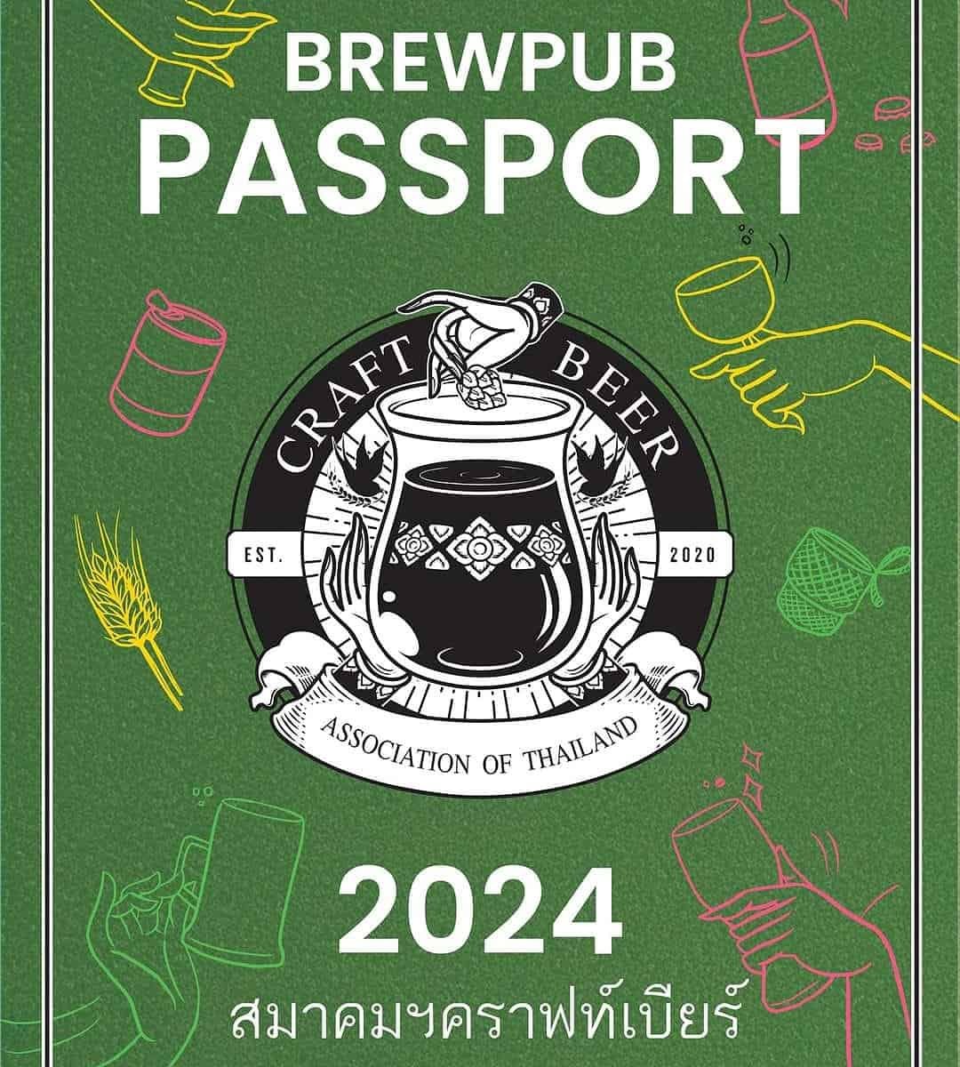 Brewpub Passport image by Craft Beer Association of Thailand