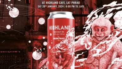 First time with Collaboration between The Brewing Project and Highland resulted in a Thai craft beer with a flavor, inspired by the flavors of “cannabis.”