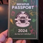 Brewpub Passport in Thailand, 2024. 13 participating brewpubs across Thailand, and a majority in Bangkok.