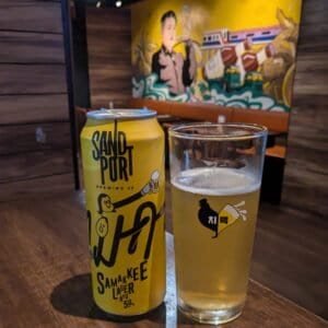 Changwon St. Louis with local Thai craft beer