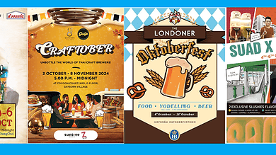 Beer events in Bangkok Oct. 4-6