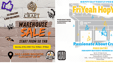 Craft beer events in Bangkok Thailand by the Bangkok beer guide