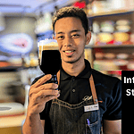 Poster for International stout day, in Bangkok Thailand for the Bangkok Beer Guide