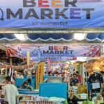 Beer Market in Jatujak Plaza by Beer People in Bangkok Thailand