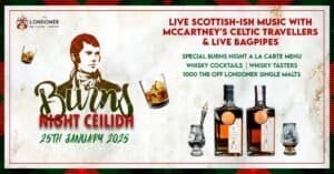 Burns night at a Brew Pub in Bangkok