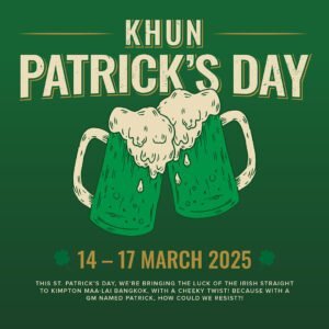 St. Patrick's Day 2025 Bangkok
