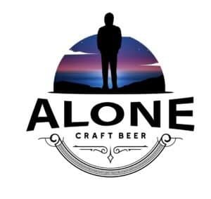 Alone Craft beer logo