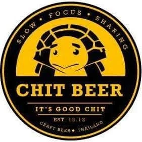 Chitbeer logo, Thailand craft brewery