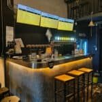 Taps and bar at Chit Hole Sukhumvit 71