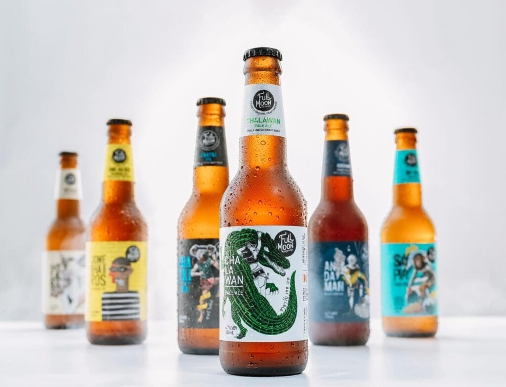 Common beers by Full Moon Brewworks