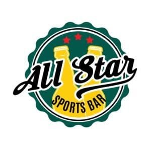 All Star sports bar logo in Bangkok Thailand