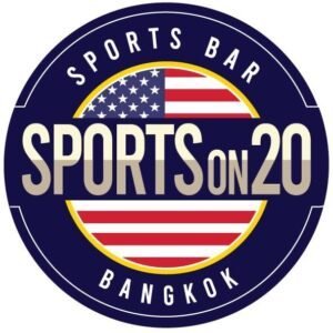 Sportsman sports bar logo in Bangkok Thailand