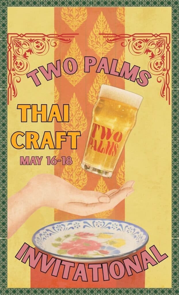 Two Palms Invitational flyer, Bangkok Thailand