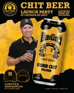 Chit Beer Can Launch Party