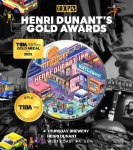 Henri Durant gold medal TIBA