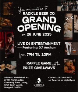 Radicle Beer Company Grand opening