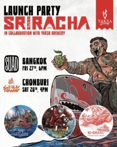 Sriracha Yaksa Beer Launch