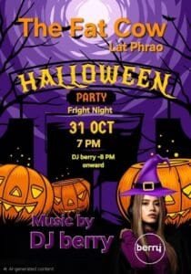 The Fat Cow's Halloween Party Bangkok
