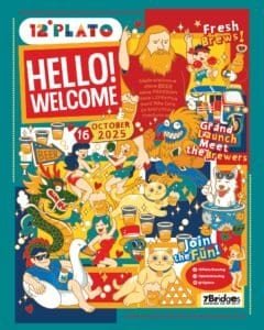 Hello welcome brewers event as 12 Plato Brewing in Bangkok