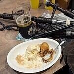 St. Andrews Day food beer and music at Old English