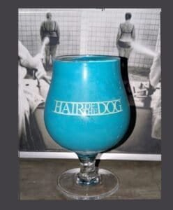 glass of After Party by Samata and One Drop at Hair of the Dog in Bangkok Thailand