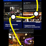 Alcohol whiplash timeline Thailand