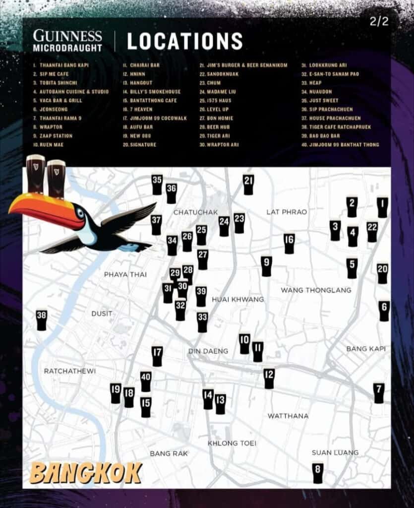 Guinness Microdraught in Bangkok