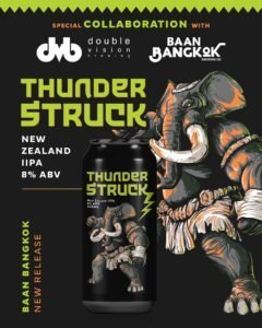 Thunder struck IIPA by BaanBangkok in Bangkok Thailand