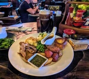 Paddy Reilly's Sunday Roast in Bangkok