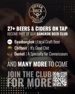 Upper Deck Bangkok Beer Club