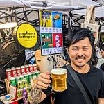 Elephants in the Pool brewing at Drunken Ghost Event in Bangkok Thailand