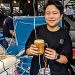 Someone's Ale at Drunken Ghost Event in Bangkok Thailand