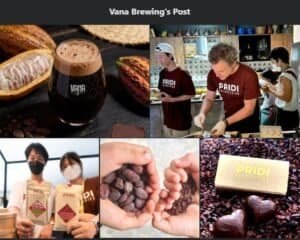 Vana Pridi Chocolate Stout Facebook post
