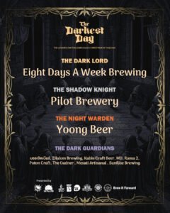 Darkest Day Stout results in Bangkok